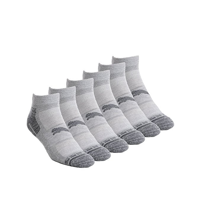 PUMA 6 PK NO SHOW-STAY UP CUFF SOCKS