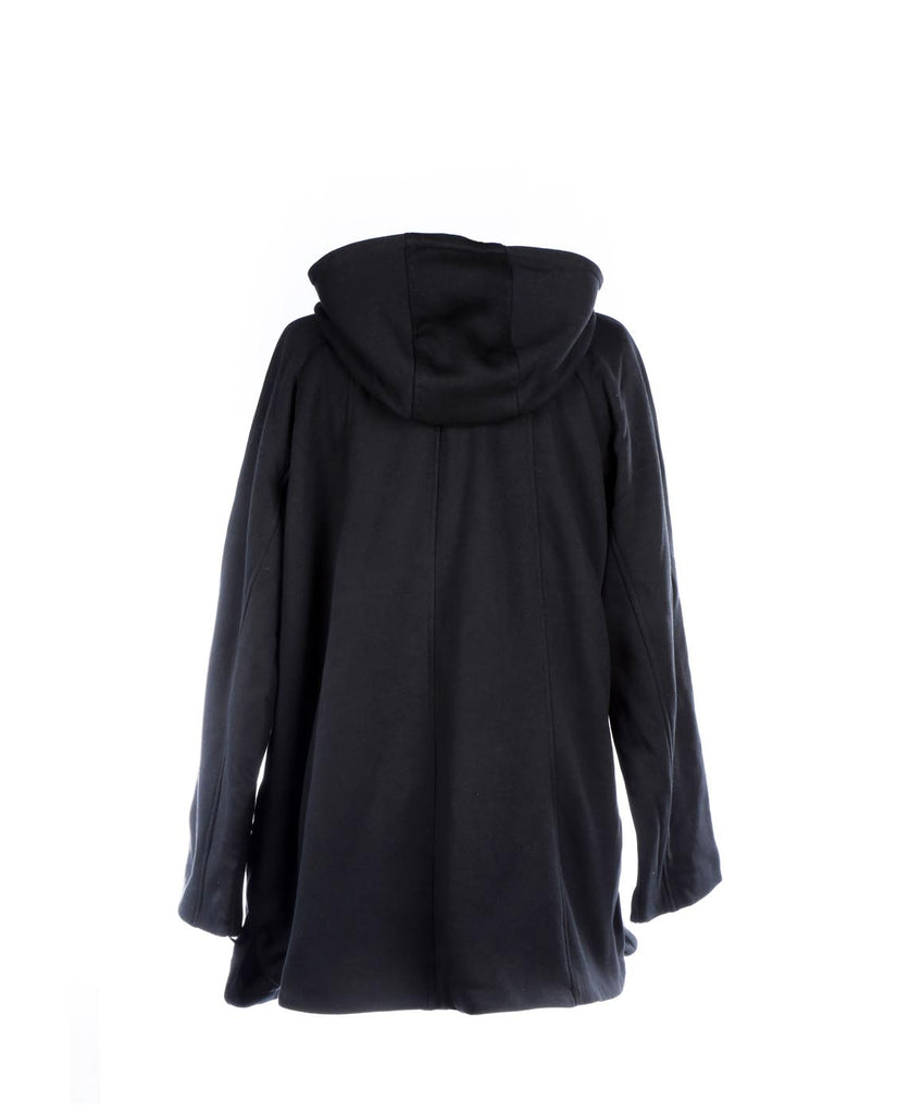 International Details Zip Front Hoodie Buckle Zip