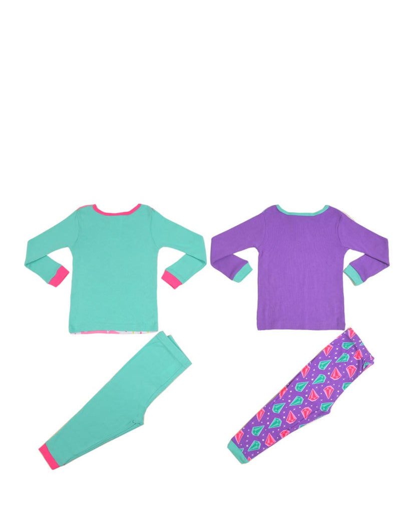 NICKELODEON SHIMMER & SHINE GIRLS PAJAMA SET