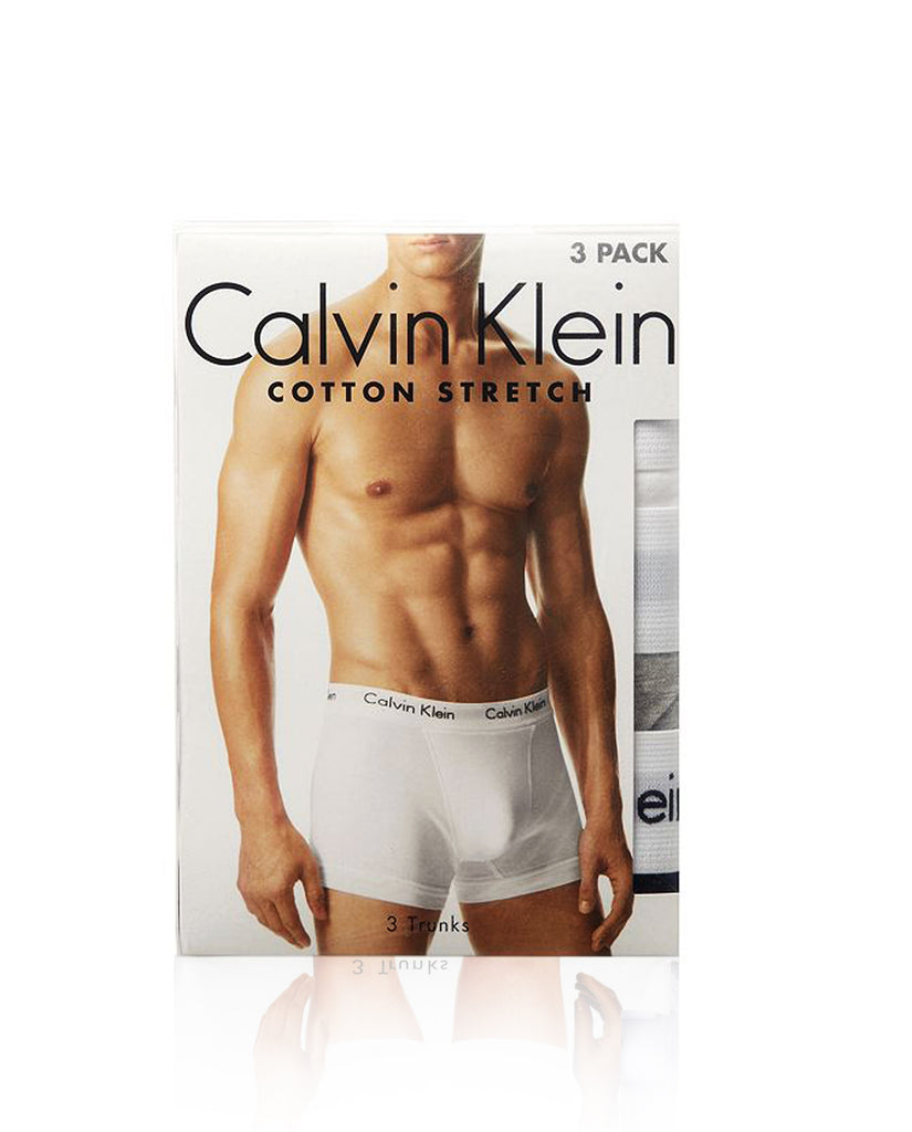 Calvin Klein Men's Cotton Stretch Trunk (3 Pack)
