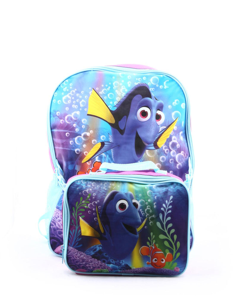 DISNEY FINDING DORY BACKPACK & DETACHABLE LUNCH BAG SET