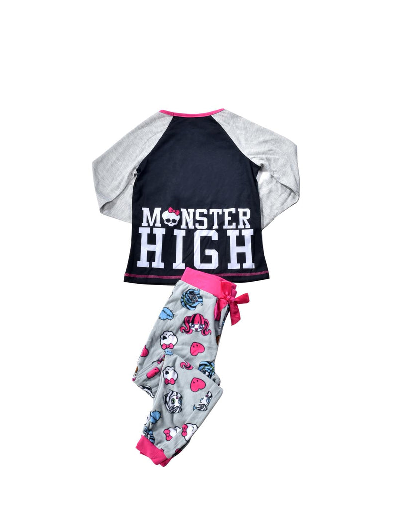 MONSTER HIGH "SQUAD GOALS" 2-PC PAJAMA SET