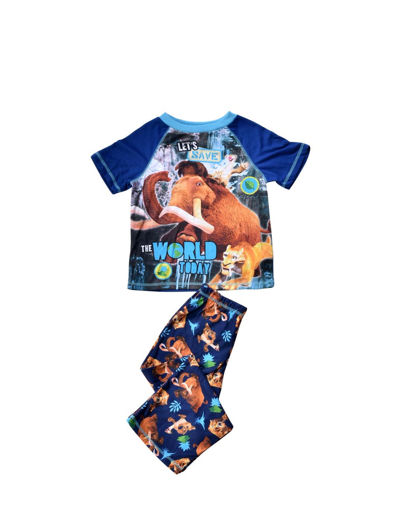 ICE AGE 2 LET'S SAVE THE WORLD TODAY PAJAMA SET