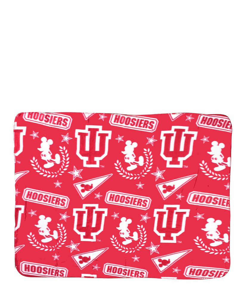 Officially Licensed NCAA 50"x60" Mickey Mouse Throw