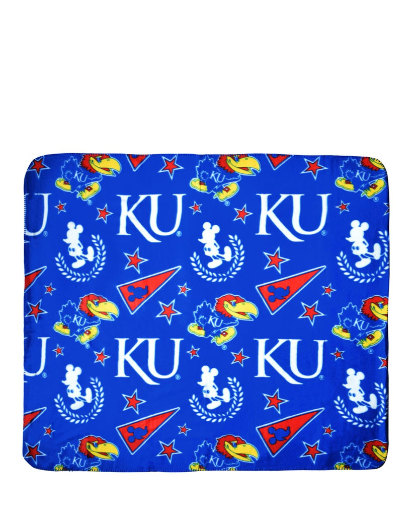 Officially Licensed NCAA 50"x60" Mickey Mouse Throw