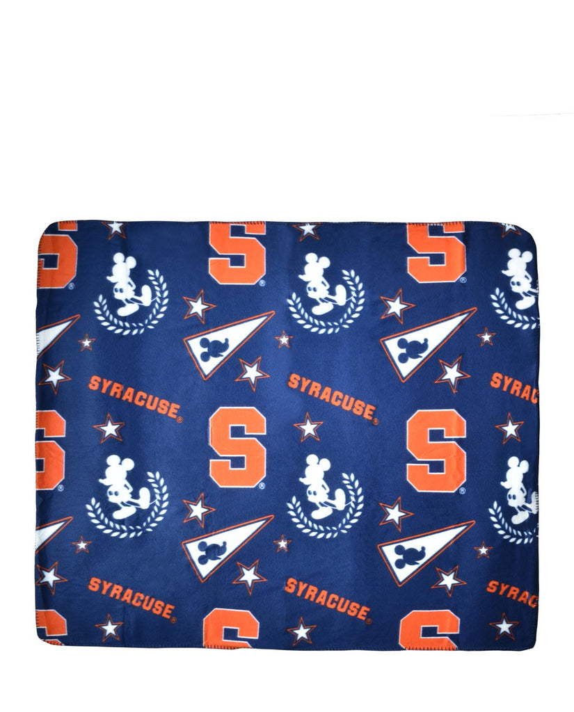 Officially Licensed NCAA 50"x60" Mickey Mouse Throw